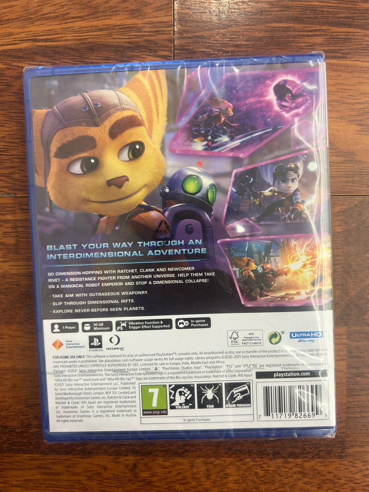 Ratchet & Clank Rift Apart PS5 UK Usato Ratchet & Clank Rift Apart PS5 UK Usato